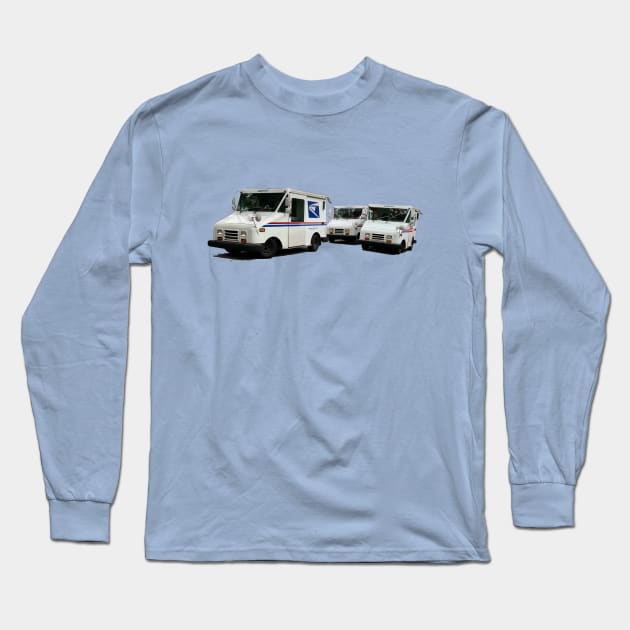 Postal Trio Long Sleeve T-Shirt by SPINADELIC